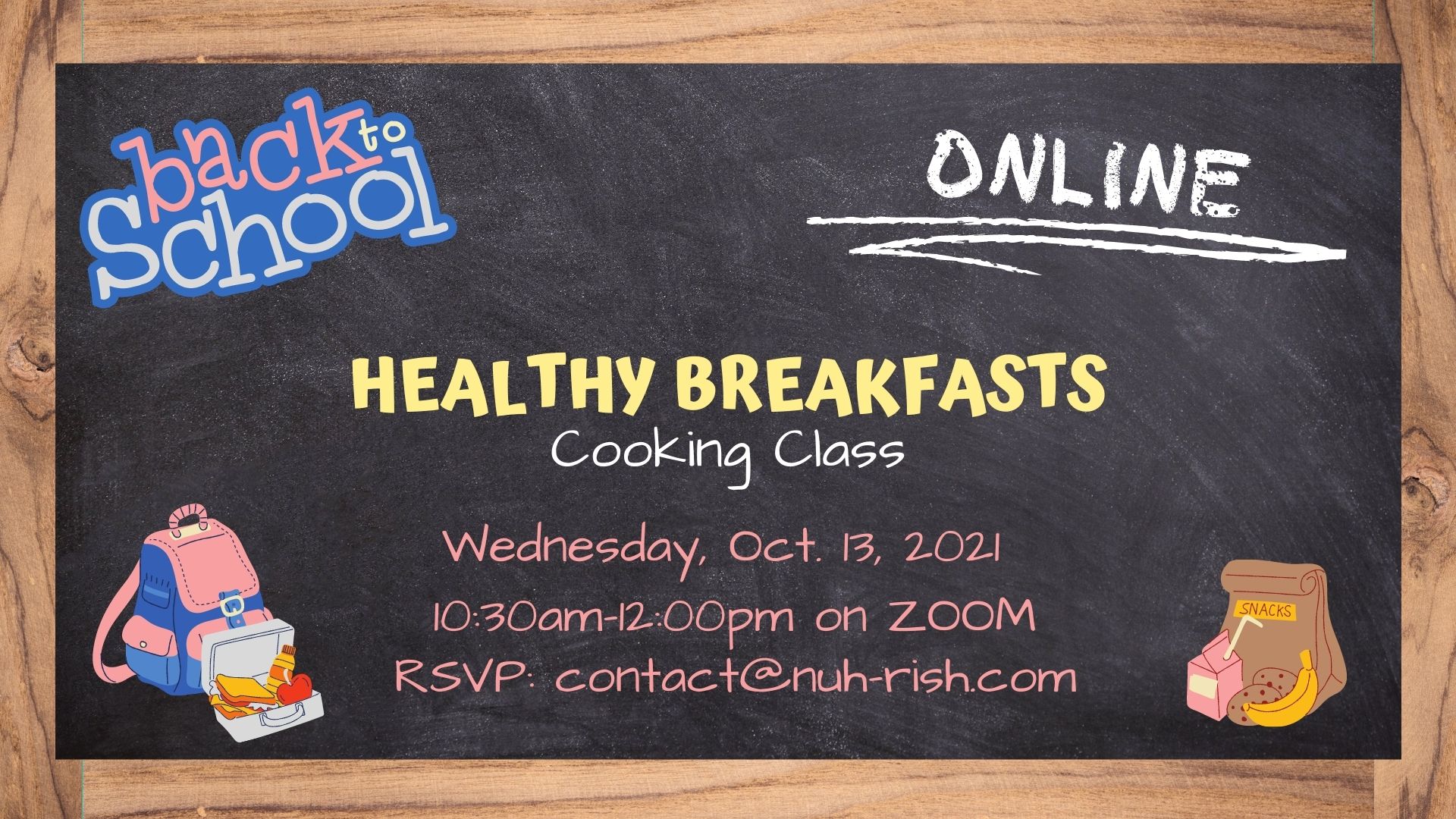 Back-2-School Healthy Breakfasts